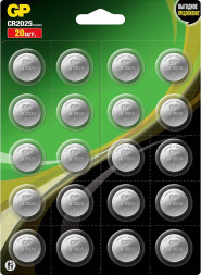 Литиевая батарейка GP (19235) CR2025-2CRU20