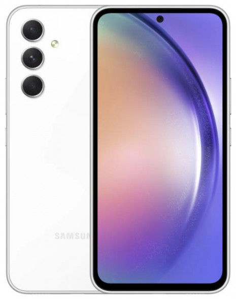 Смартфон SAMSUNG Galaxy A54 SM-A546E 5G 6/128Gb White (SM-A546EZWACAU)