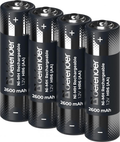 Аккумулятор DEFENDER (56512) HR6-2BL 2600 mAh АА, Ni-MH, блистер, 2 шт