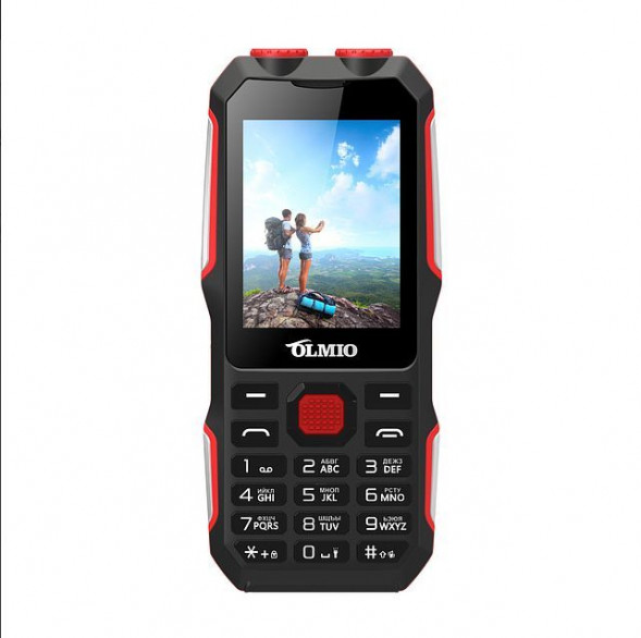 OLMIO X02 BLACK-RED