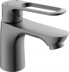 Смеситель для раковины АНТЕЙ 303535-ANT Базальт Смеситель д/умывальника шар. d25мм