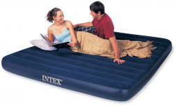 Матрас надувной INTEX Pillow Rest Classic Fiber-Tech, 183 х 203 х 25 см, 64144
