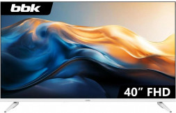 Телевизор BBK 40LEM-1041/FTS2C белый