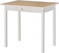 Стол обеденный ЭЛЕГИЯ Стол обеденный ПН (Снег (Лак),Бук пластик) (1 кор.)