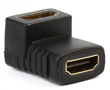 Кабель, переходник SMARTBUY A112 адаптер HDMI F-F угловой разъем (5)