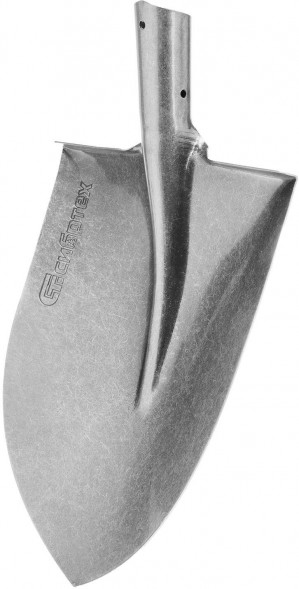 Лопата СИБРТЕХ Лопата штыковая, 225х295 мм, углубленная, рессорная сталь, 0,7 кг, без черенка// 61322