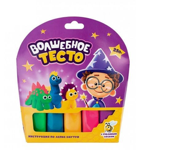 Игрушка ВОЛШЕБНОЕ ТЕСТО VT012 Тесто для лепки 250 гр. &quot;Динозаврики&quot;