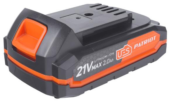 Батарея аккумуляторная PATRIOT 180301122 PB BR 21V(MAX) LI-ION UES, 2,0AH, тонкая зарядка (5,5 мм)
