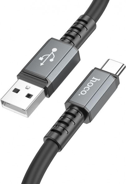 Кабель HOCO (6931474735546) X52aUSB 3.0A Type-C черный - 1,0m