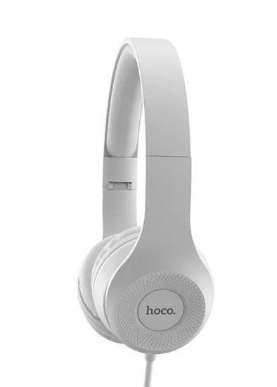 Наушники-гарнитура HOCO (6931474708298) W21 Graceful Charm серый