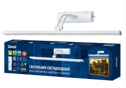 ULT серия для картин и зеркал с источником питания UNIEL (UL-00006902) ULT-F34-7W/4000K IP20 WHITE