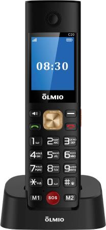 Телефон мобильный OLMIO C20 Black