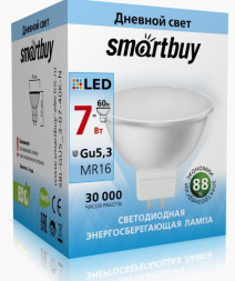 Лампочка SMARTBUY (SBL-GU5_3-07-40K-N) 7W/4000K/GU5.3