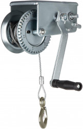 MATRIX Лебедка шестеренчатая, тяга 0.8 т, тросовая 522735