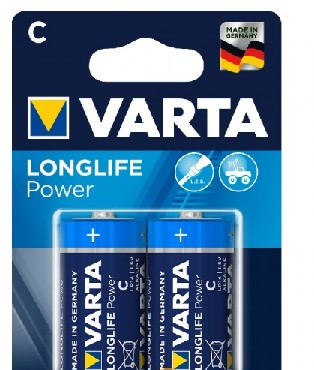 Элементы питания VARTA LR14 C BL2 HIGH ENERGY ALKALINE 1.5V (4914) (4914121412)