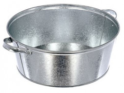 Банные принадлежности БАННЫЕ ШТУЧКИ 36553 Оцинкованный таз круглый 13 л "Банные штучки" /3