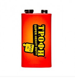 Элементы питания ТРОФИ (C0033717) 6F-22-1S SUPER HEAVY DUTY ZINC