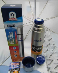 Термос PENGUIN ВК-46D из нержавеющей стали 1л две пробки