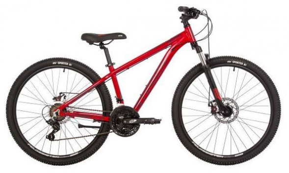 Велосипед STINGER 26AHD.ELEMEVO.18RD3 красный 163185