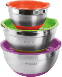Набор мисок KELLI KL-232 Мультицвет