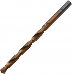 Сверло MATRIX Сверло по металлу, 5 мм, HSS, нитридтитановое покрытие, цилиндрический хвостовик// MATRIX Сверло по металлу, 5 мм, HSS, нитридтитановое покрытие, цилиндрический хвостовик//