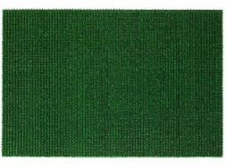 Коврик придверный VORTEX 24104 Коврик 60*90 см ТРАВКА на противоскользящей основе зеленый