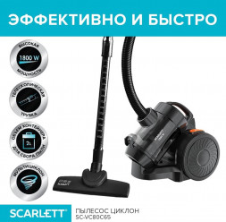 Пылесос SCARLETT SC-VC80C65