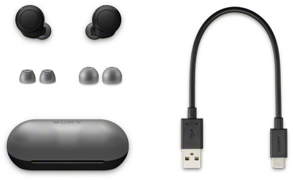 Наушники SONY WF-C500B BLUETOOTH-Наушники, черный [ПИ]