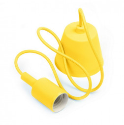 подвес SMARTBUY (SBE-CLHE27s-y) подвес с патроном e27, 1 м, желтый