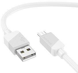 Кабель BOROFONE (6941991114052) BX107m , для micro USB , 1 м White