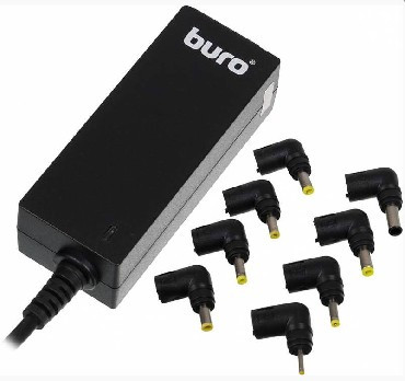 Адаптер питания BURO BUM-0036S40 автоматический 40W 9.5V-20V 8-CONNECTORS от электросети
