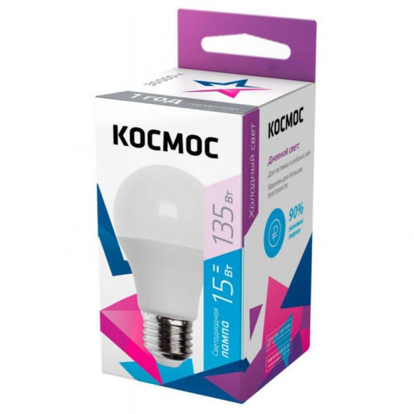 Лампа светодиодная КОСМОС LKECLED11WA60E2765