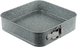 Форма для выпечки SATOSHI Буко Форма для выпечки квадратная разъемная, угл.сталь, 24х24х6см, антипригарное покрытие &quot;М 849-191 849-191