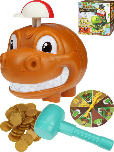 Игрушка NO NAME Настольная игра. Копилка. Динозавр (27х12,8х27см) ( Арт. Y18723218)