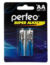Элементы питания PERFEO LR6-2BL SUPER ALKALINE (60)