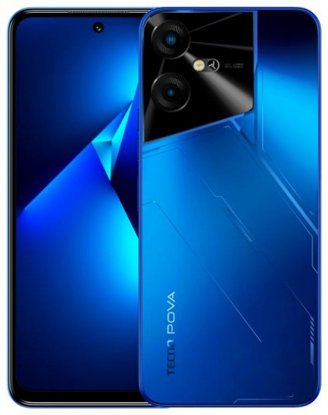 Смартфон TECNO Pova Neo 3 LH6n 4/128Gb Hurricane Blue (TCN-LH6N.128.4.BL)