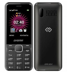 Телефон мобильный DIGMA Linx A241 32Mb Black (LT2066PM)