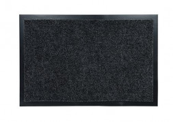 Коврик VORTEX 24192 Коврик влаговпитывающий, ребристый TRIP 50*80 см, серый / 10