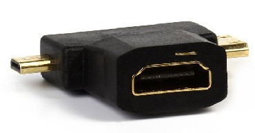 Кабель, переходник SMARTBUY A119 адаптер HDMI F-MINIHDMI M-MICROHDMI M