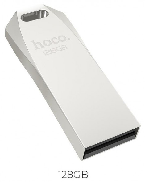флэш-накопитель HOCO (6957531099857) UD4 USB 128GB 2.0 Silver