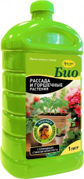 ФАСКО Удобрение жидкое БИО органоминеральное Рассада и горшечные растения 1л