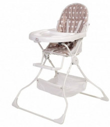 Стульчик POLINI Стульчик для кормления Polini kids 252 Звезды, макиато-белый (1кор)