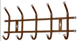 Вешалка NIKA Вешалка настенная ВНТ5/А (ВНТ5 медный антик)