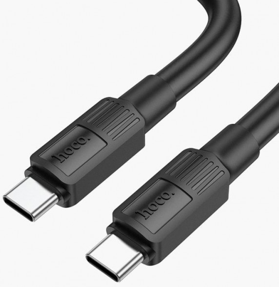 Кабель HOCO (6931474771025) X84 Type-C (m) - Type-C (m) 1.0m - черный