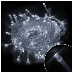 Электрогирлянды ВОЛШЕБНАЯ СТРАНА Электрогирлянда светодиодная LED100-8-W 100 LED 101566