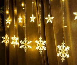 Гирлянда WINTER GLADE 126 ламп Тёплый белый CB114