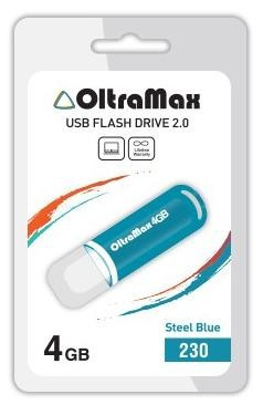 USB флэш-накопитель OLTRAMAX OM-4GB-230-св.синий