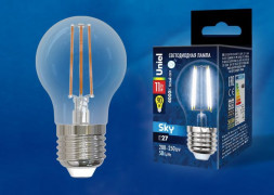G (Лампы-глобы) UNIEL (UL-00005179) LED-G45-11W/4000K/E27/CL PLS02WH