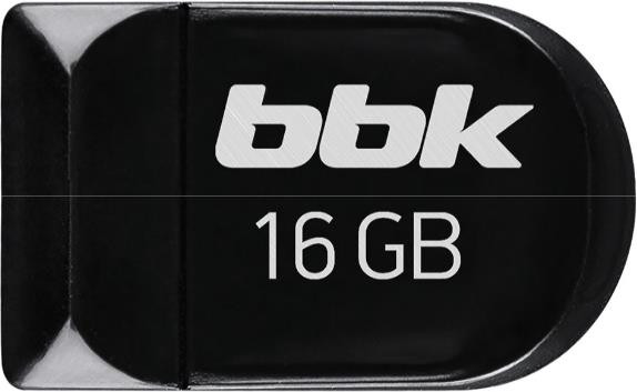 USB флеш накопитель BBK 016G-TG118 черный, 16Гб, USB2.0, TG серия