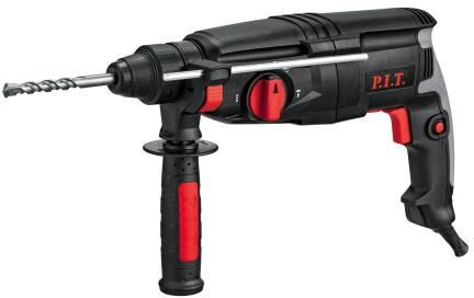 Перфоратор электрический P.I.T. Перфоратор SDS-Plus электрич. PBH26-C6 (горизонт, 1000Вт, 3,2Дж, 3реж, Ø26мм, 0-1300об, кейс) P.I.T. Перфоратор SDS-Plus электрич. PBH26-C6 (горизонт, 1000Вт, 3,2Дж, 3реж, Ø26мм, 0-1300об, кейс)